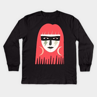 Rock Girl Kids Long Sleeve T-Shirt